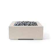 Dekko Dekko Alea 40 Concrete Fire Pit Clay / Slate Beachstone Firepit Table Square