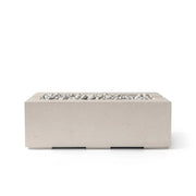 Dekko Dekko Avera 48" Concrete Fire Pit Clay / Ivory Beachstone AVERA48-CLAY Firepit Table Rectangle