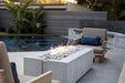 Dekko Dekko Avera 60" Concrete Fire Pit Firepit Table Rectangle