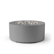 Dekko Dekko Belmont Concrete Fire Pit Charcoal / Ivory Beachstone BELMONT32-CHAR Firepit Table Round