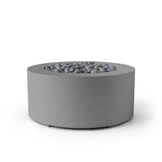 Dekko Dekko Belmont Concrete Fire Pit Charcoal / Slate Beachstone Firepit Table Round