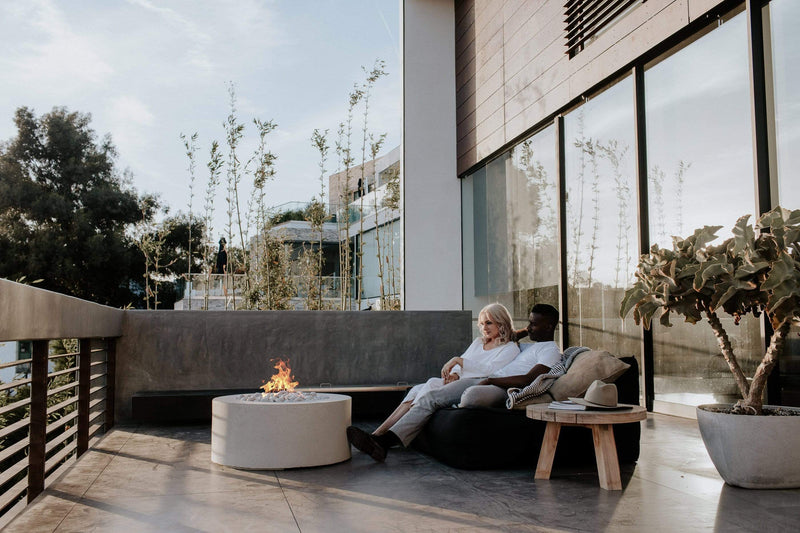 Dekko Dekko Belmont Concrete Fire Pit Firepit Table Round