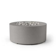 Dekko Dekko Belmont Concrete Fire Pit Sandstone / Ivory Beachstone BELMONT32-SAND Firepit Table Round