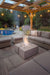 Dekko Dekko Bravo Concrete Fire Pit Firepit Table Square