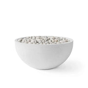Dekko Dekko Serenade Concrete Fire Bowl 32" Ash / Ivory Beachstone SERENADE32-ASH Firepit Table Round