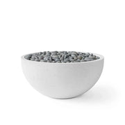 Dekko Dekko Serenade Concrete Fire Bowl 32" Ash / Slate Beachstone Firepit Table Round