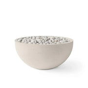 Dekko Dekko Serenade Concrete Fire Bowl 32" Clay / Ivory Beachstone SERENADE32-CLAY Firepit Table Round