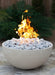 Dekko Dekko Serenade Concrete Fire Bowl 32" Firepit Table Round