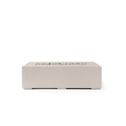 Dekko Dekko Sonoma 56 Concrete Fire Pit Clay / Ivory Beachstone SONOMA56-CLAY Firepit Table Rectangle