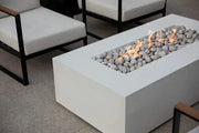 Dekko Dekko Sonoma 56 Concrete Fire Pit Firepit Table Rectangle