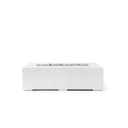 Dekko Dekko Sonoma 56 Concrete Fire Pit Natural / Ivory Beachstone SONOMA56-NAT Firepit Table Rectangle