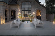 Dekko Dekko Sonoma 72 Concrete Fire Pit Firepit Table Rectangle