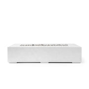 Dekko Dekko Sonoma 72 Concrete Fire Pit Natural / Ivory Beachstone SONOMA72-NAT Firepit Table Rectangle