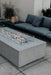 Dekko Dekko Sonoma Concrete Fire Pit SONOMA72 Firepit Table Rectangle