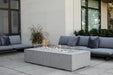 Dekko Dekko Sonoma Concrete Fire Pit SONOMA72 Firepit Table Rectangle