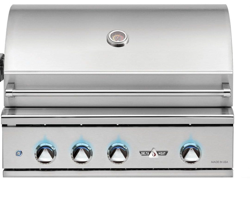 Delta Heat Delta Heat Premium 32" Built-in Grill Propane / Stainless Steel DHBQ32G-D-LP Built-in Gas Grill