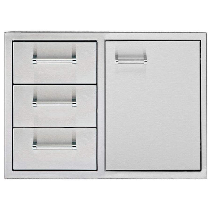 Delta Heat Delta Heat Stainless Steel Door & 3 Drawer Combo (36" Door) DHDD363-B Outdoor Kitchen Door, Drawer & Cabinet