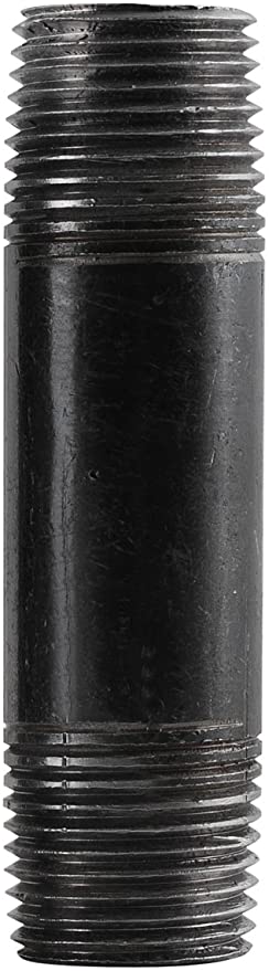 DigelAir HVAC Fitting Nipple black pipe 1/2"x2" L BIN-12X2 BIN-12X2 Pipe Connectors