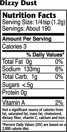 Dizzy Pig Dizzy Pig Dizzy Dust Regular 8 OZ DIZDUSTREG Sauce & Rub 897687000016