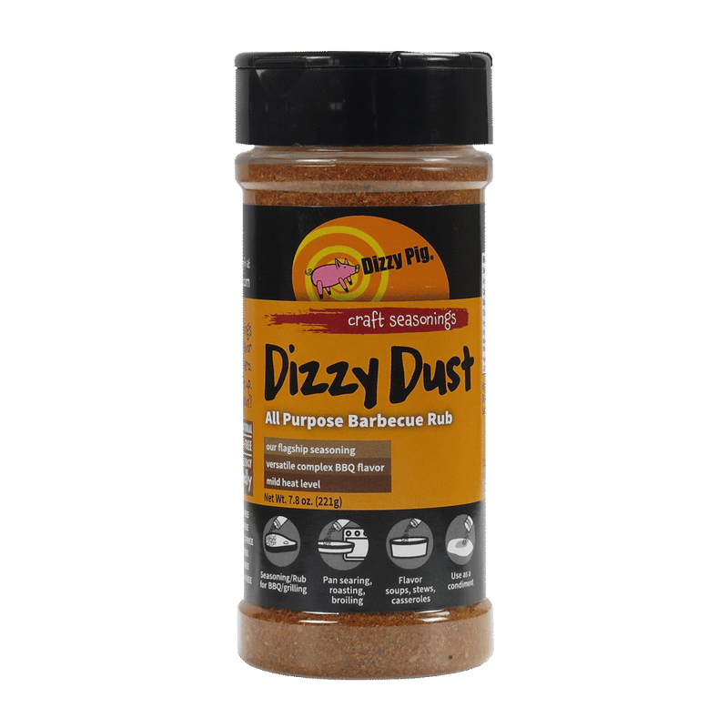 Dizzy Pig Dizzy Pig Dizzy Dust Regular 8 OZ DIZDUSTREG Sauce & Rub 897687000016