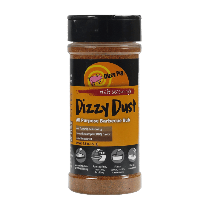 Dizzy Pig Dizzy Pig Dizzy Dust Regular 8 OZ DIZDUSTREG Sauce & Rub 897687000016