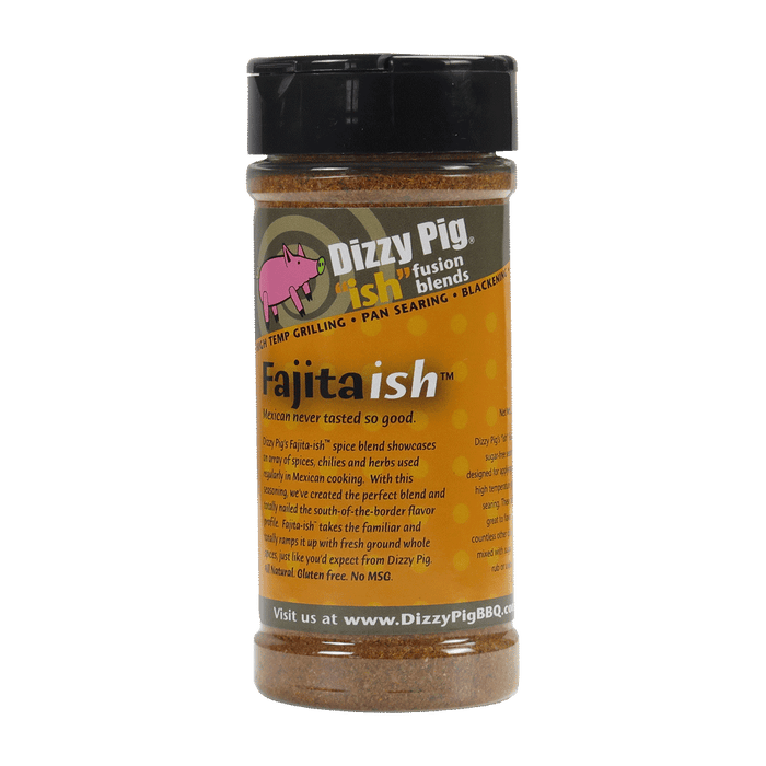 Dizzy Pig Dizzy Pig Fajita-ish 8 OZ DIZFAJITA Sauce & Rub 897687000412