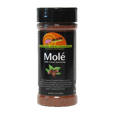 Dizzy Pig Mole Chile Cacao Seasoning 8 oz