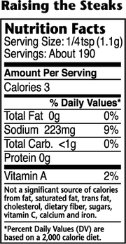 Dizzy Pig Dizzy Pig Raising the Steaks 8 oz DIZRAISE Sauce & Rub 897687000108