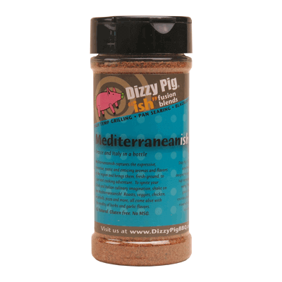 Dizzy Pig Dizzy Pig Rub Mediterranean-ish 8oz DIZMEDIT Sauce & Rub 897687000436