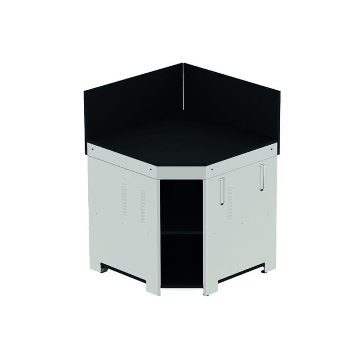 ENO ENO Black and Stainless Corner Module 80cm - PMOD8508 PMOD8508 Outdoor Kitchen Door, Drawer & Cabinet 3224780043997