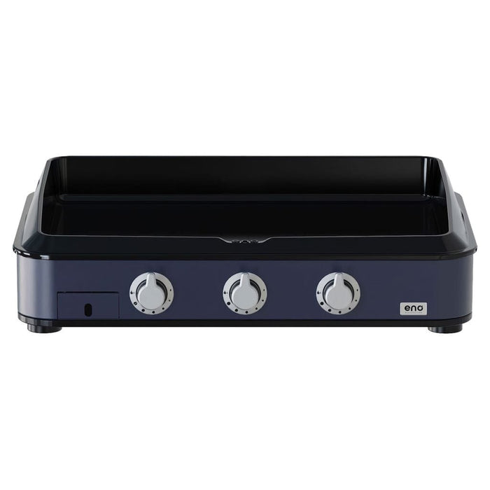 ENO ENO Enosign 3-Burner Plancha 80 Gas Griddle Navy Blue / Propane 570332584801 Countertop Gas Griddle 3224780044741