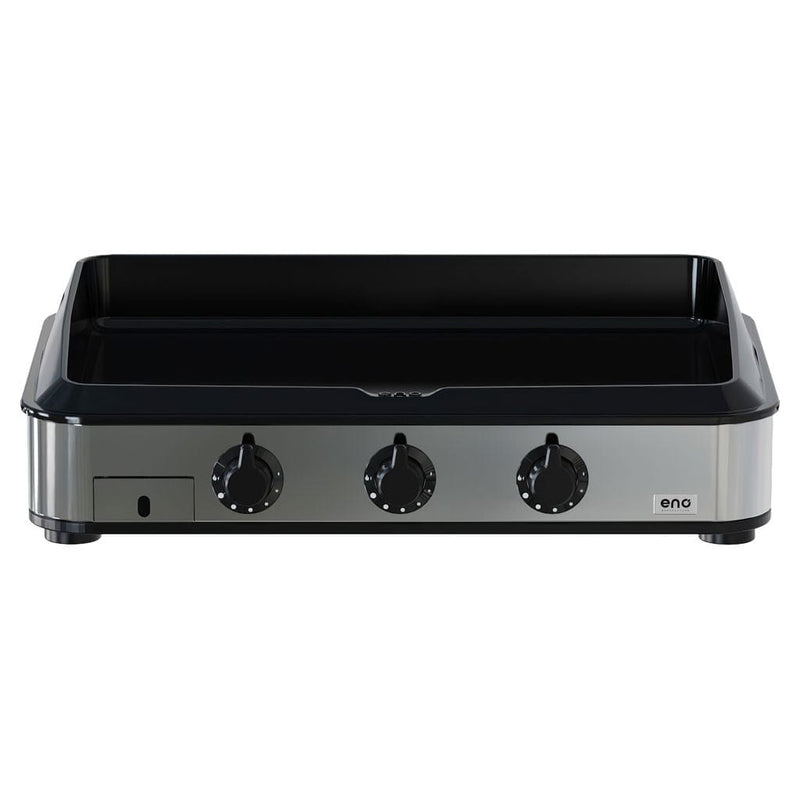 ENO ENO Enosign 3-Burner Plancha 80 Gas Griddle Stainless Steel / Propane 570332014801 Countertop Gas Griddle 3224780044727
