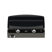ENO ENO La Plancha Bergerac 2400 Cargo Grey 3-Season 2-Burner Gas Griddle Propane/Natural Gas / Black 531432704801 Countertop Gas Griddle 3224780038726
