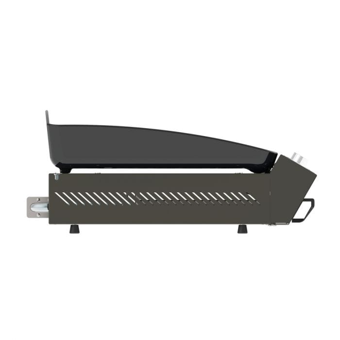 ENO ENO La Plancha Bergerac 2400 Cargo Grey 3-Season 2-Burner Gas Griddle Propane/Natural Gas / Black 531432704801 Countertop Gas Griddle 3224780038726