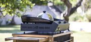 ENO ENO La Plancha Bergerac 2400 Cargo Grey 3-Season 2-Burner Gas Griddle Propane/Natural Gas / Black 531432704801 Countertop Gas Griddle 3224780038726