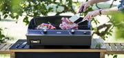 ENO ENO La Plancha Bergerac 2400 Cargo Grey 3-Season 2-Burner Gas Griddle Propane/Natural Gas / Black 531432704801 Countertop Gas Griddle 3224780038726