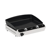 ENO ENO La Plancha Bergerac 2400 Stainless 4-Season 2-Burner Gas Griddle Countertop Gas Griddle
