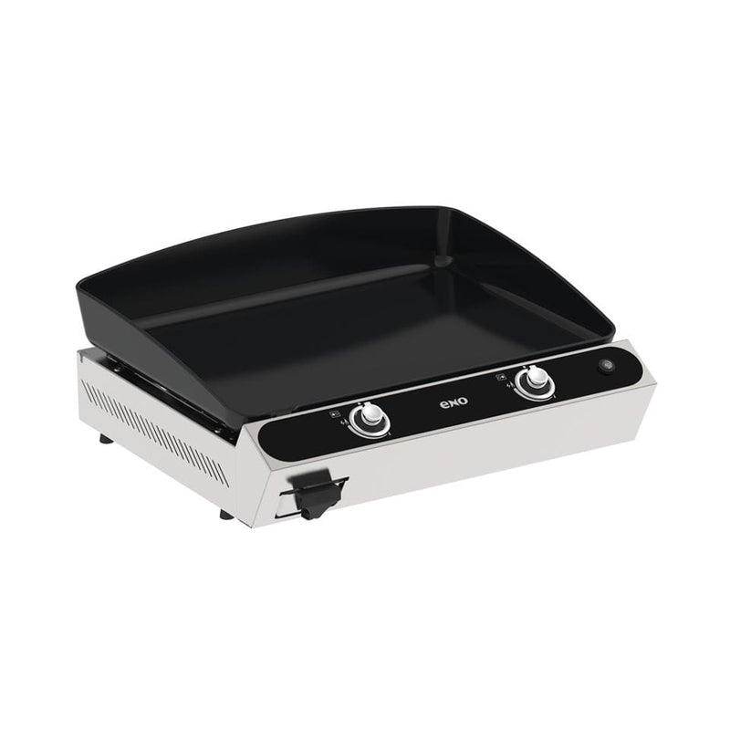 ENO ENO La Plancha Bergerac 2400 Stainless 4-Season 2-Burner Gas Griddle Countertop Gas Griddle