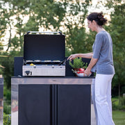 ENO ENO La Plancha Bergerac 2400 Stainless 4-Season 2-Burner Gas Griddle Countertop Gas Griddle