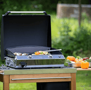 ENO ENO La Plancha Bergerac 2400 Stainless 4-Season 2-Burner Gas Griddle Countertop Gas Griddle