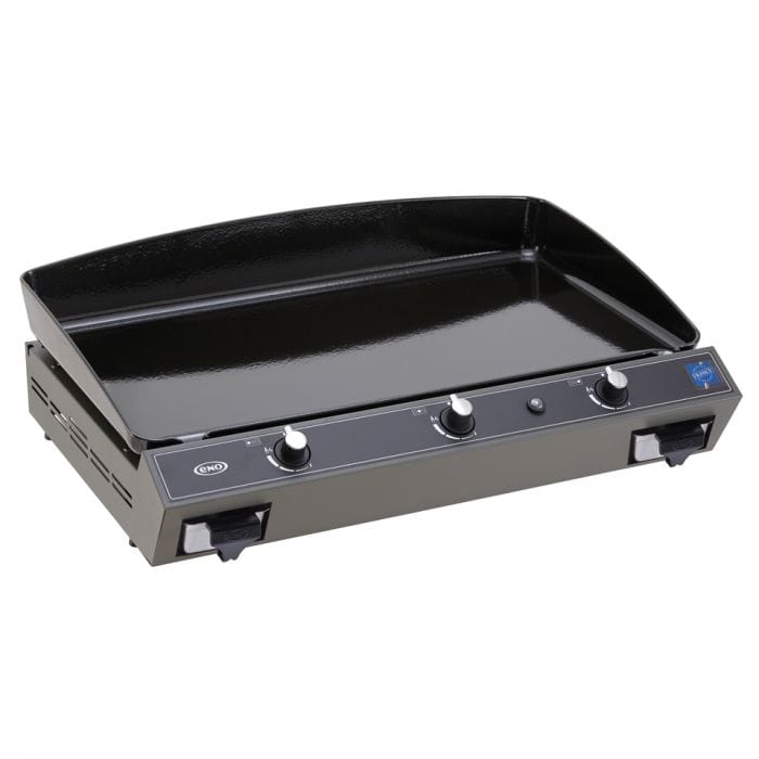 ENO ENO La Plancha Bergerac 3000 Cargo Grey 4-Season 3-Burner Gas Griddle Propane/Natural Gas / Black 531732704801 Countertop Gas Griddle 3224780039266