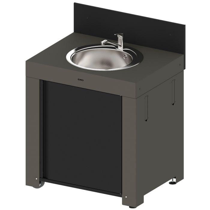 ENO ENO Modulo Outdoor Sink & Cupboard - Grey PMOD7003 Outdoor Kitchen Bar & Sink 3224780040910