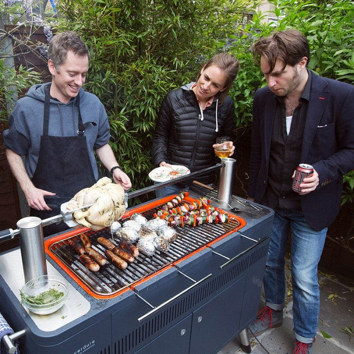 Everdure HUB 54-Inch Charcoal Grill with Rotisserie Electronic