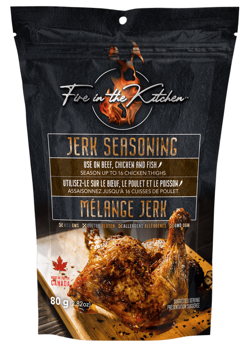 Fire In The Kitchen Fire In the Kitchen Jerk Seasoning (80g) FJERK7 Sauce & Rub 628451839583