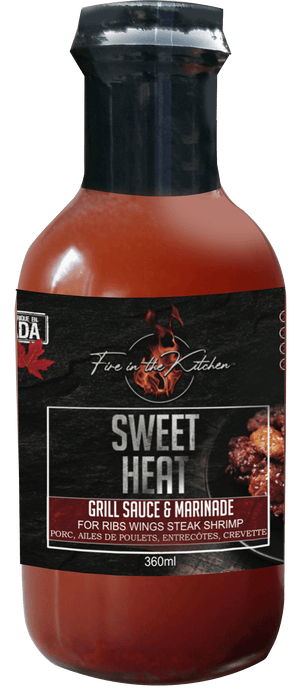 Fire In The Kitchen Fire In the Kitchen Sweet Heat Grill Sauce & Marinade (360ml) FSWEET10 Sauce & Rub 628451839361