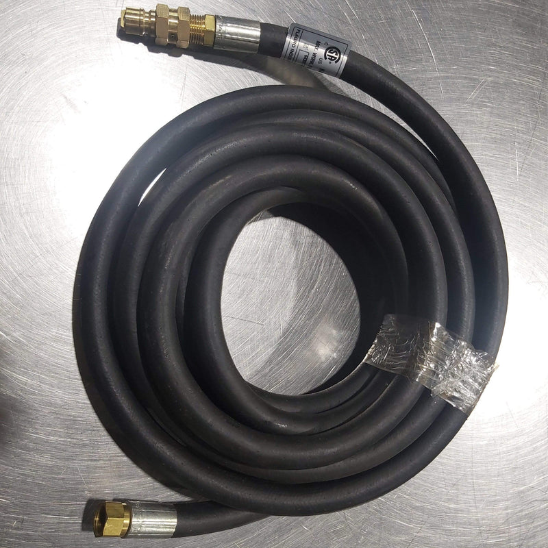Flagro 25' Hose (1/2" Diameter) Natural Gas or Propane 64300-8 Part Hose & Regulator