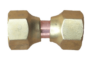 Fitting Brass Adapter  3/8" Ff X 3/8" Ff