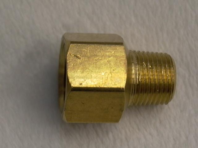 Flagro Flagro 120DC 1/2" fp x 3/8" mp Reducer (Brass) 120DC Part Hose & Regulator