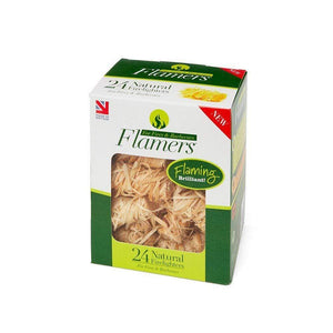 Flamers Natural Fire Starter (24 Pack)