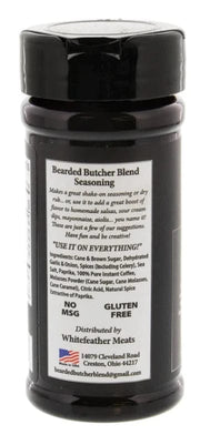 Gospel BBQ Bearded Butcher Blend Seasoning Black BEARDEDBLACK BEARDEDBLACK Sauce & Rub